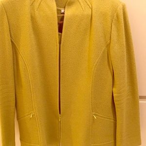 Knit sweat set in kiwi.